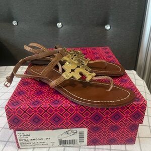 Tory Burch Chandler Leather Sandals